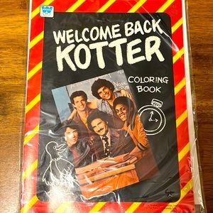Welcome Back Kotter coloring book